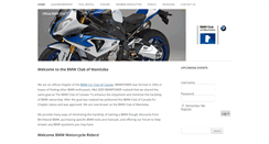 Desktop Screenshot of bmwclubmanitoba.com